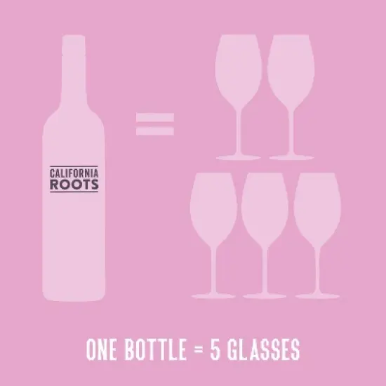 Pink Moscato Wine - 750ml Bottle - California Roots&trade; image {3}