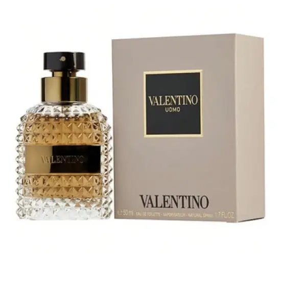Valentino Uomo By Valentino Men Myrtle, Bergamot, Hazelnut, Chocolate, Roasted Coffee Beans, Cedar, Leather  Edt Spray 1.7 Oz image {1}