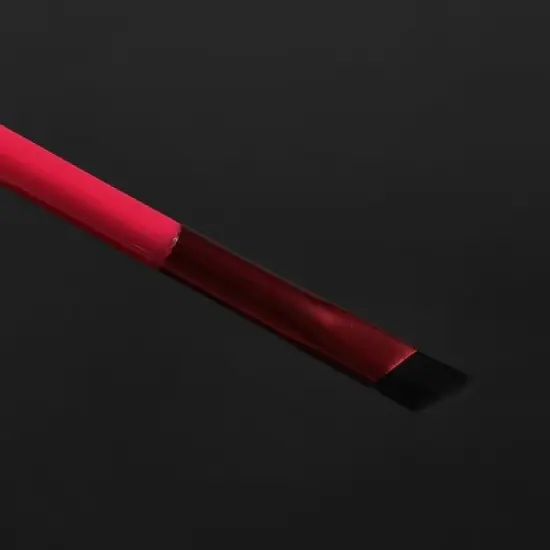 Unique Bargains Multifunction Eyebrow Brush Concealer Brush Three-Dimensional Concealer Makeup Brush Coffee Black 2 Pcs image {4}