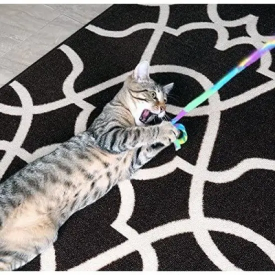 Cat Dancer Cat Toy Cat Charmer Rainbow Wand Teaser 1 Pack image {4}