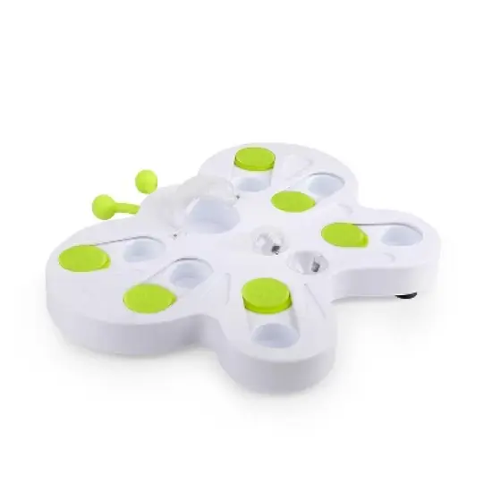 Allforpaws Interactive Cat Toys Cat Treat Puzzle Slow Feeder for Indoor Play image {9}