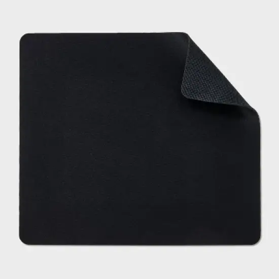 Mouse Pad - dealworthy&trade; - Black: Oversized Desk Accessory, Polyester Material image {1}