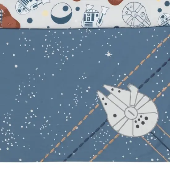 Lambs & Ivy Star Wars Signature Millennium Falcon 3-Piece Baby Crib Bedding Set image {3}