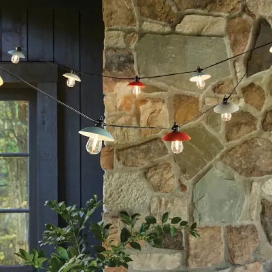10ct LED Wired Indoor/Outdoor Shade String Lights - Hearth & Hand&trade; with Magnolia image {1}