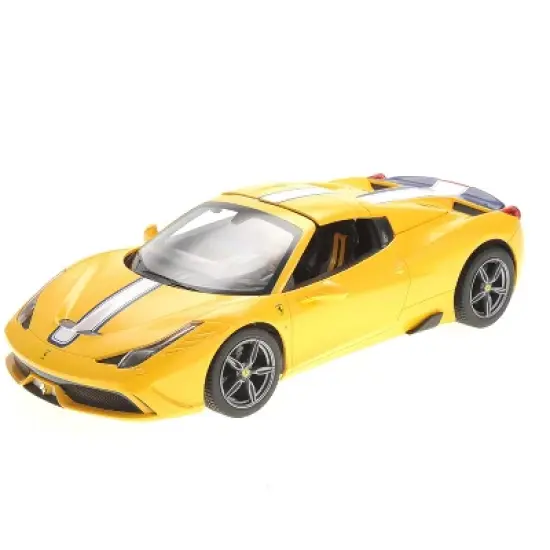 Ready! Set! Go! Link 1:14 RC Ferrari 458 Speciale A Radio Remote Control Sports Car - Yellow image {1}