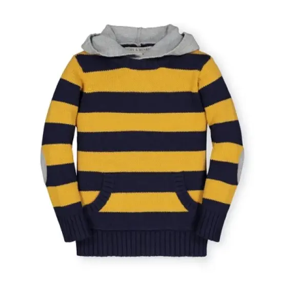 Hope & Henry Boys' Hooded Pullover Sweater, Infant image {9}
