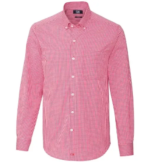 Cutter & Buck Mens Anchor Gingham Shirt image {12}