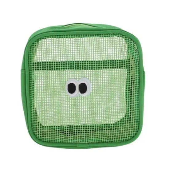 Unique Bargains Square Bean Eye Makeup Bag 1 Pc image {5}