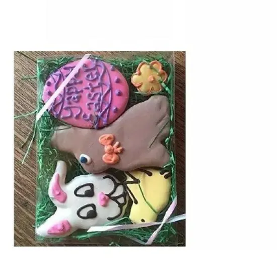 Midlee Easter Bunny Gift Box Dog Treats image {1}