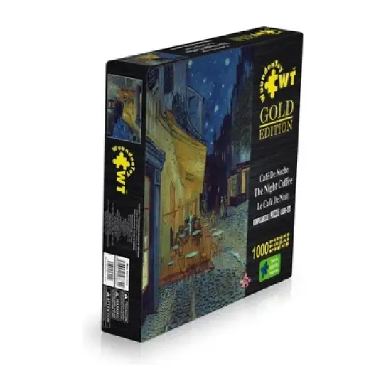 Wuundentoy Gold Edition: The Cafe Terrace at Night Jigsaw Puzzle - 1000pc image {3}