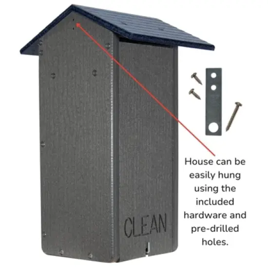 JCS Wildlife Smart Bluebird House - Wi-Fi Camera & Solar Powered Birdhouse, Live Streaming, Bird Nest Monitoring image {8}