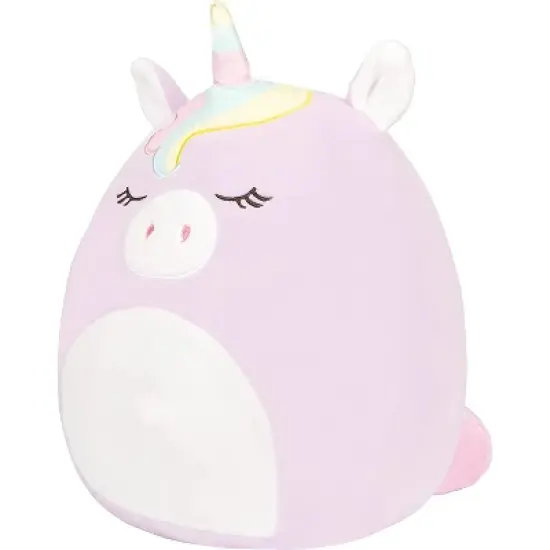 Squishmallow Large 16" Silvia The Purple Unicorn - Official Jazwares Plush - Soft and Squishy Unicorn Stuffed Animal Toy - Gift for Kids, Girls & Boys image {4}