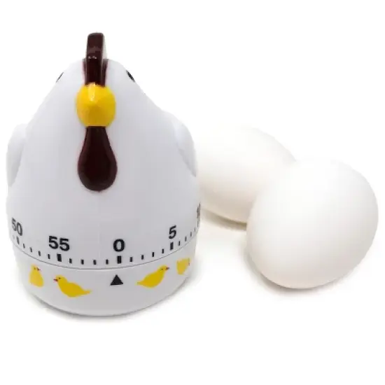 Norpro 60-minute Wind-Up Chicken Kitchen Timer image {2}