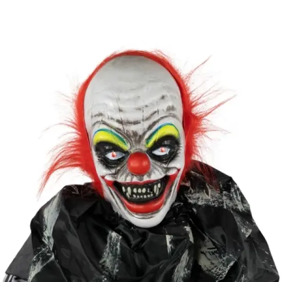 Northlight 5.5' Animated Standing Clown with Glowing Eyes Halloween Decoration image {5}