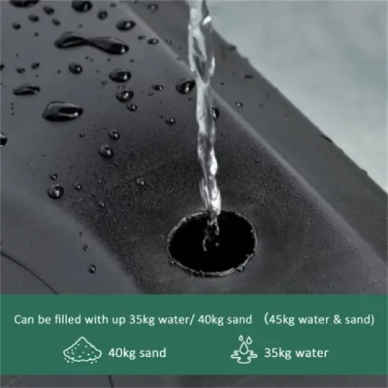 YONWAY Portable Basketball Hoop System Stand with 33inch Backboard, Height Adjustable 5FT-7FT for Indoor Outdoor Use, Black image {5}