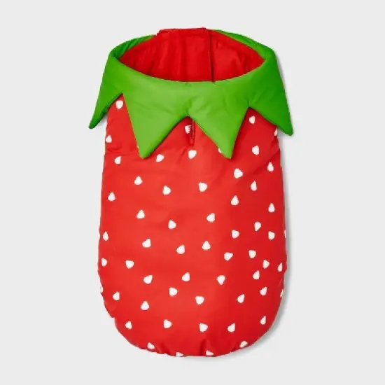 Reflective Strawberry Dog Vest - Boots & Barkley&trade; Cherry Red image {1}