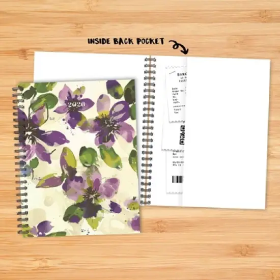 Willow Creek Press 6.5"x8.5" 2026 Watercolor Floral Weekly/Monthly Softcover Planner image {4}