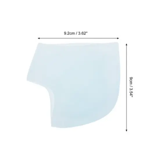Unique Bargains Silicone Non Perforated Heel Protectors 1 Pair image {1}