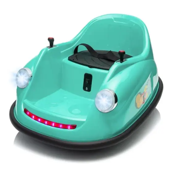 12V Electric Bumper Car for Toddlers &ndash; Ride-On Kids Car with Remote Control, 360&deg; Spin, Lights & Music | Safety Certified image {8}