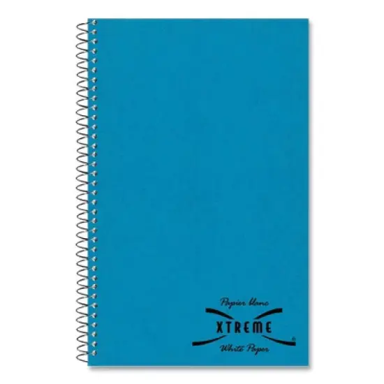 National Single-Subject Wirebound Notebooks, Medium/College Rule, Blue Kolor Kraft Front Cover, (80) 9.5 x 6 Sheets image {3}
