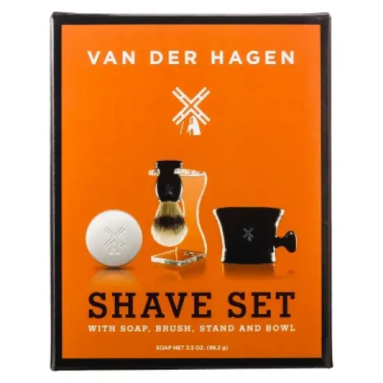 Van der Hagen Premium 4 Piece Shave Gift Set image {1}