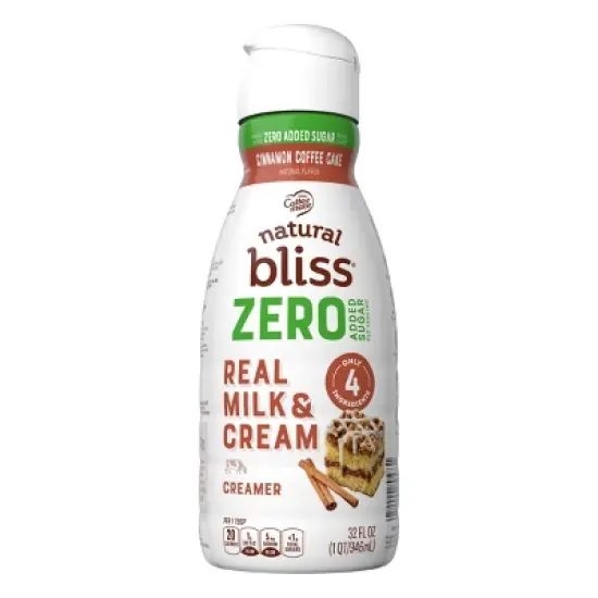 Natural Bliss Zero Added Sugar Creamer - 32 fl oz image {7}