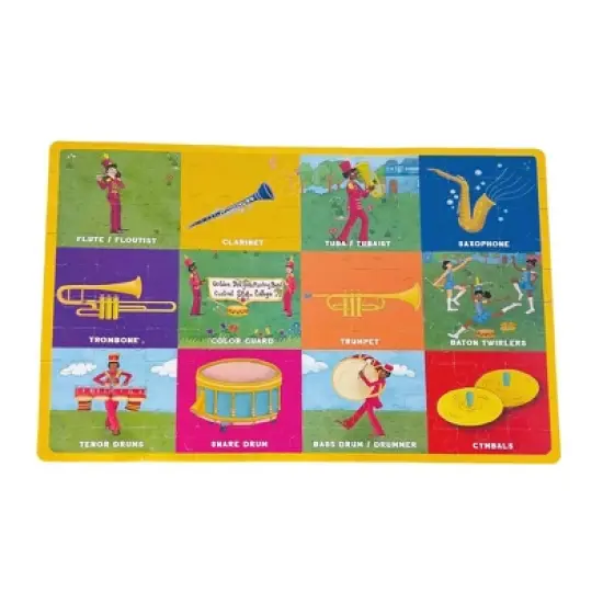 Upbounders by Little Likes Kids Marching Band Music 2-Sided Jigsaw Puzzle - 100pc image {3}