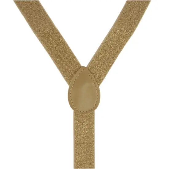 CTM Glitter Gold Bow Tie and Suspender Set image {2}