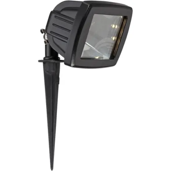 John Timberland Libra Black Low Voltage LED Landscape Flood Light image {4}
