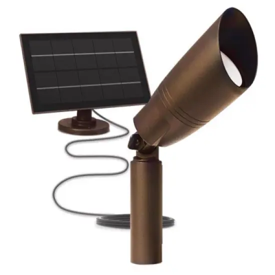Feit OneSync Solar Powered 100 W LED Spot Light Kit 1 pk image {1}