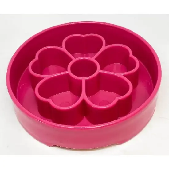 Flower Design eBowl Enrichment Slow Feeder Bowl for Dogs image {8}