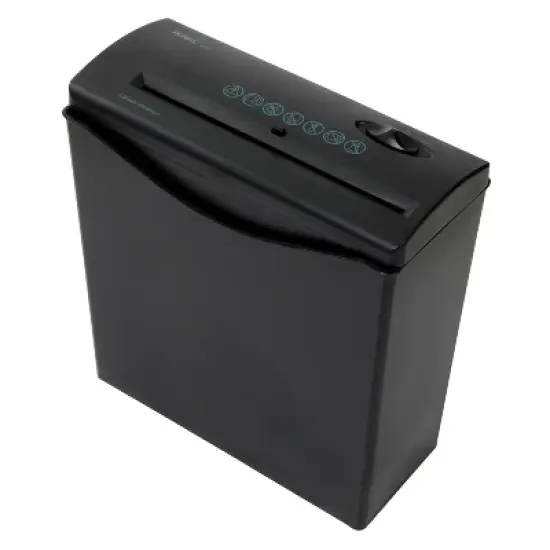 Royal&reg; JS55 5-Sheet Crosscut Shredder with Basket in Black image {2}
