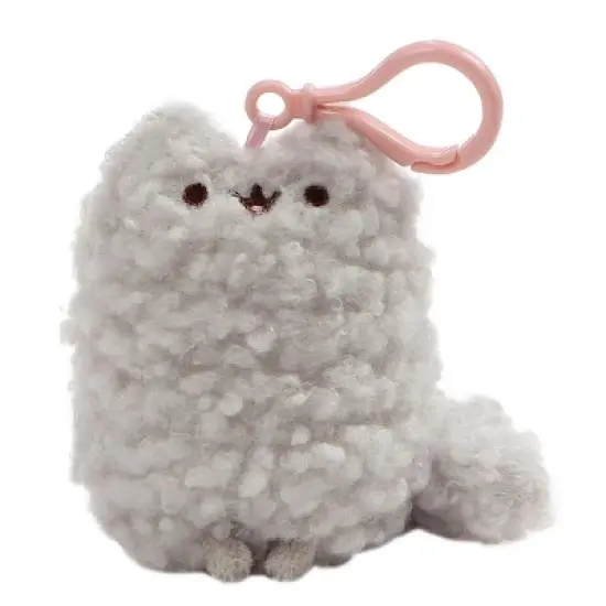 Enesco Pusheen's Little Sister Stormy 5" Plush Backpack Clip image {1}