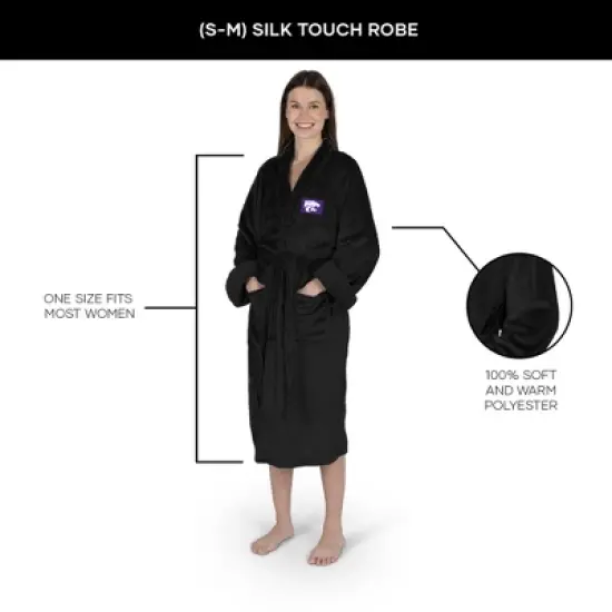NCAA Kansas State Wildcats Silk Touch Robe Small/Medium image {4}
