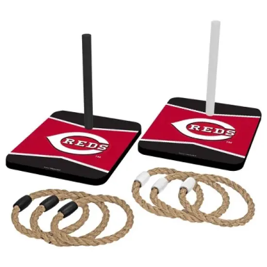 MLB Cincinnati Reds Quoits Ring Toss Game Set image {1}