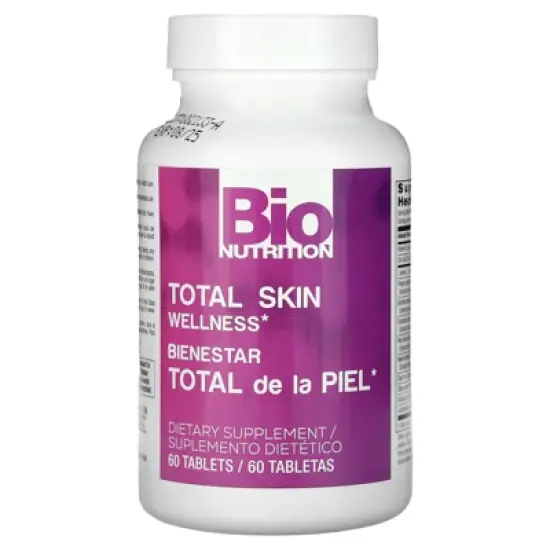 Bio Nutrition Total Skin Wellness, 60 Tablets image {2}