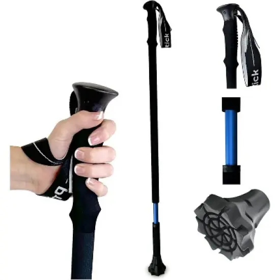 Hachikiko PrimeStick Stable Anti Slip Lightweight Walking Aid, Multi-functional for All Terrains image {8}