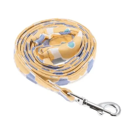 Unique Bargains Dog Harness and Leash with Reflective Strip Small Orange 1 Set image {2}