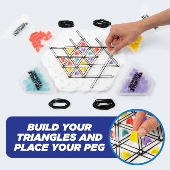 Triangle Takeover by What Do You Meme?: Creative Thinking Board Game for 2+ Players - Includes Tray, Tokens & More image {3}