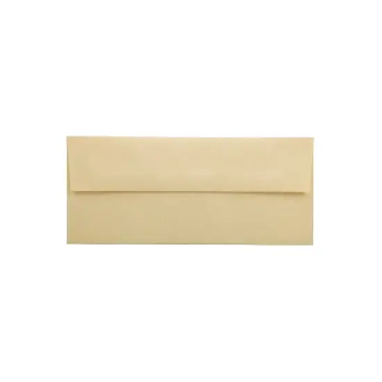 JAM Paper #10 Business Parchment Envelopes 4.125 x 9.5 Antique Gold Recycled 900906635 image {4}