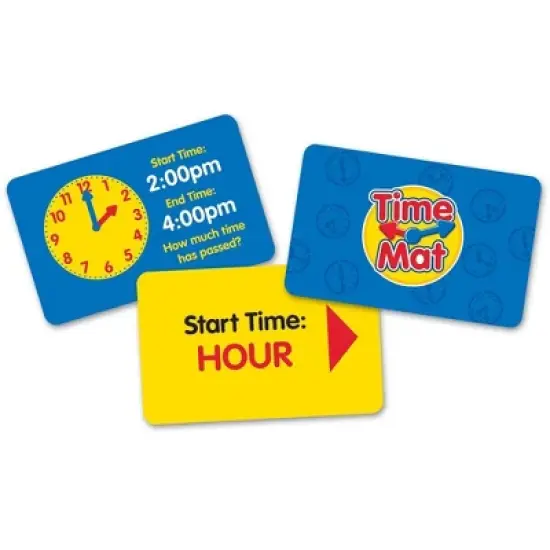 Learning Resources Time Activity Mat, Exploration Play, Ages 5+ image {3}