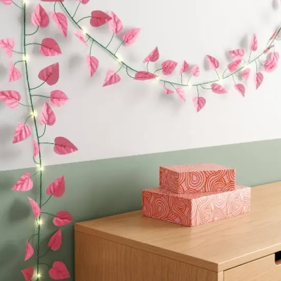 LED Woodrose Vine String Lights Warm White - Room Essentials&trade; image {1}