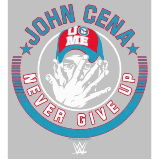 Women's WWE John Cena Never Give Up Logo T-Shirt image {1}