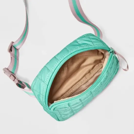 Girls' Quilted Fanny Crossbody Bag - Cat & Jack&trade; image {2}