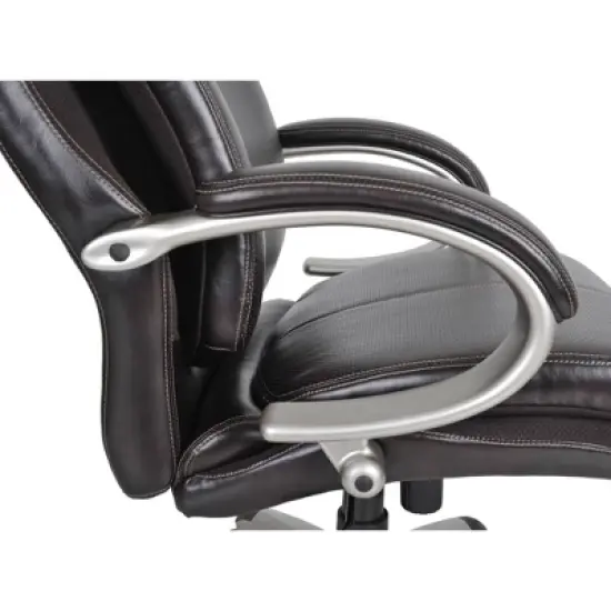 AIR Health & Wellness Big & Tall Executive Chair Brown Leather - Serta image {12}