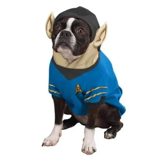 Star Trek Spock Dog Costume Hoodie Pet image {1}