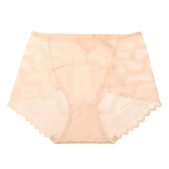 Agnes Orinda Women's Floral Laceback High Rise Solid Brief Stretchy Underwear image {8}