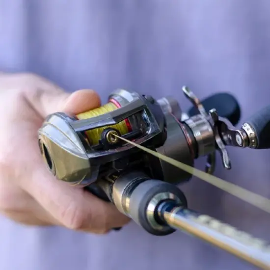 Unique Bargains 8 Strands 53.57LB Abrasion Resistant Zero Stretch PE Thin Braided Fishing Line 549yds Multicolor 1Pc image {1}