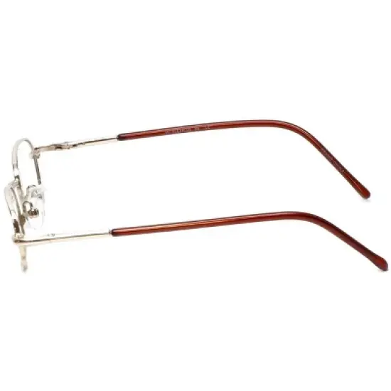 Calabria Flex Plus Kids X-Small Designer Reading Glasses Model 98 in Gold 43 mm image {2}