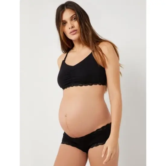 Pullover Lace Maternity and Nursing Bra | A Pea in the Pod image {2}
